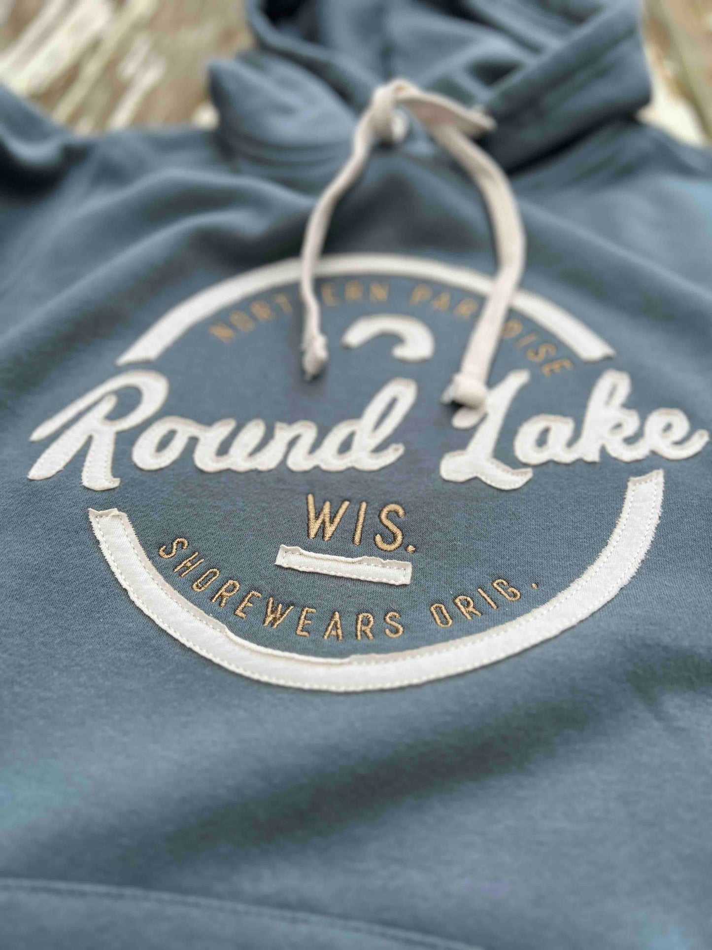 Round Lake Wisconsin Classic Original Fleece Hoodie