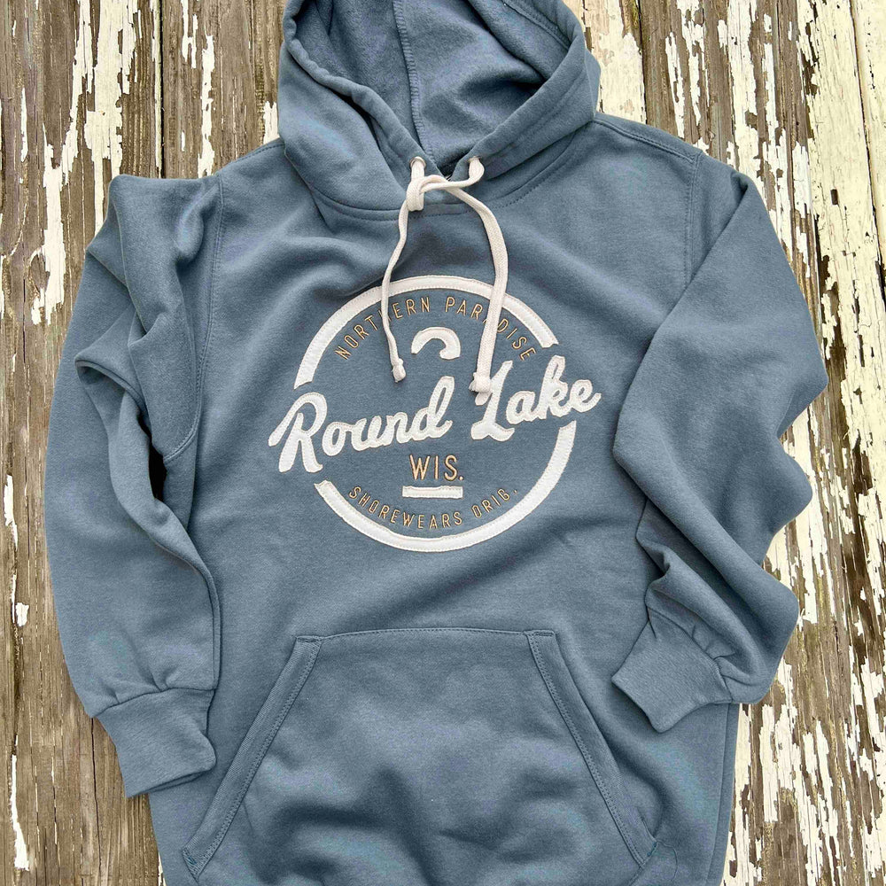 Round Lake Wisconsin Classic Original Fleece Hoodie