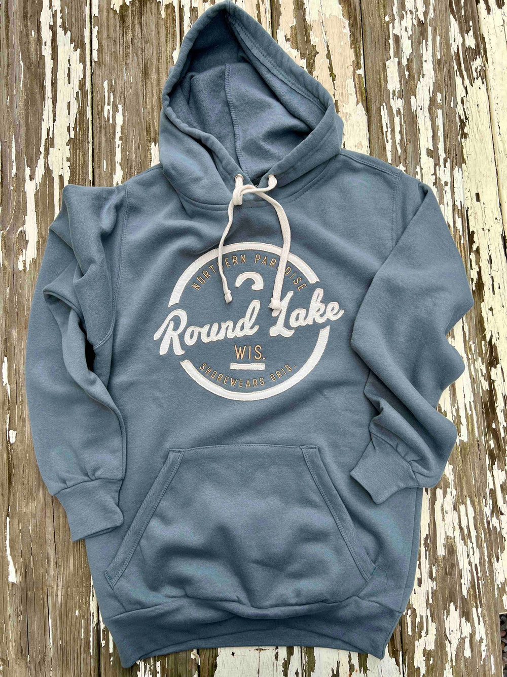 Round Lake Wisconsin Classic Original Fleece Hoodie