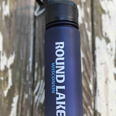 Round Lake Active 24 oz Frosted Sport Bottle