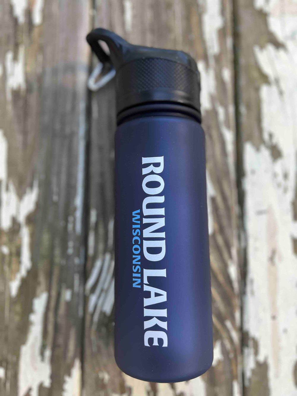 Round Lake Active 24 oz Frosted Sport Bottle