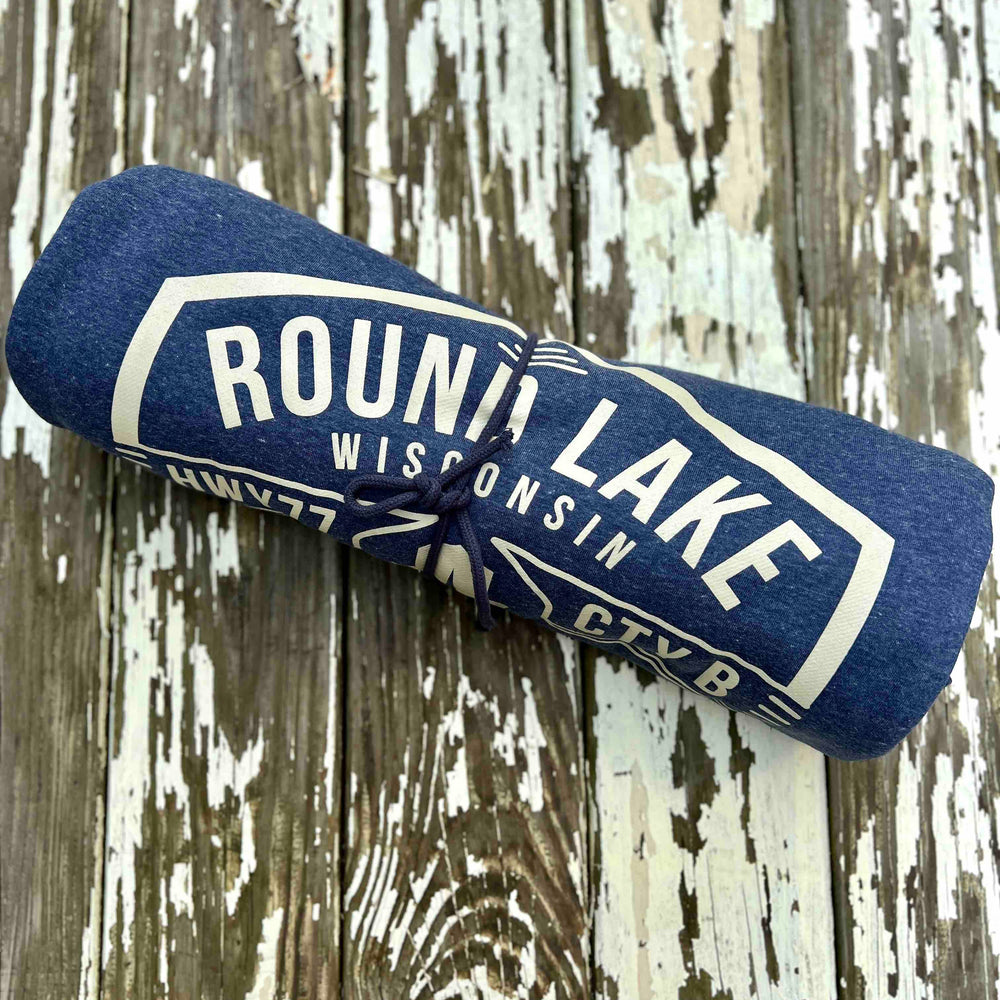 
                      
                        Round Lake Wisconsin Classic Sweatshirt Fleece Blanket
                      
                    