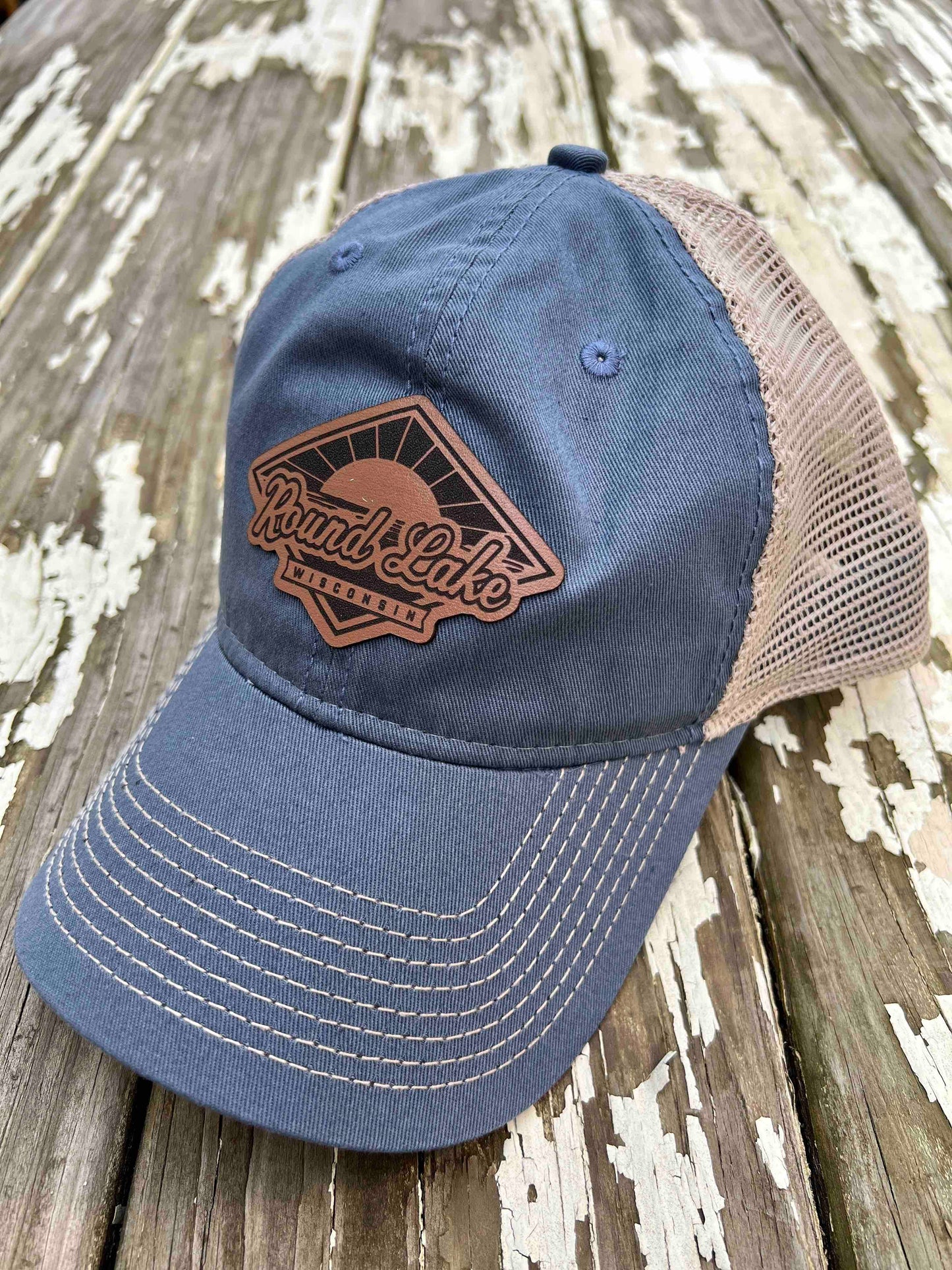 Round Lake Wisconsin Classic Soft Mesh Back Cap