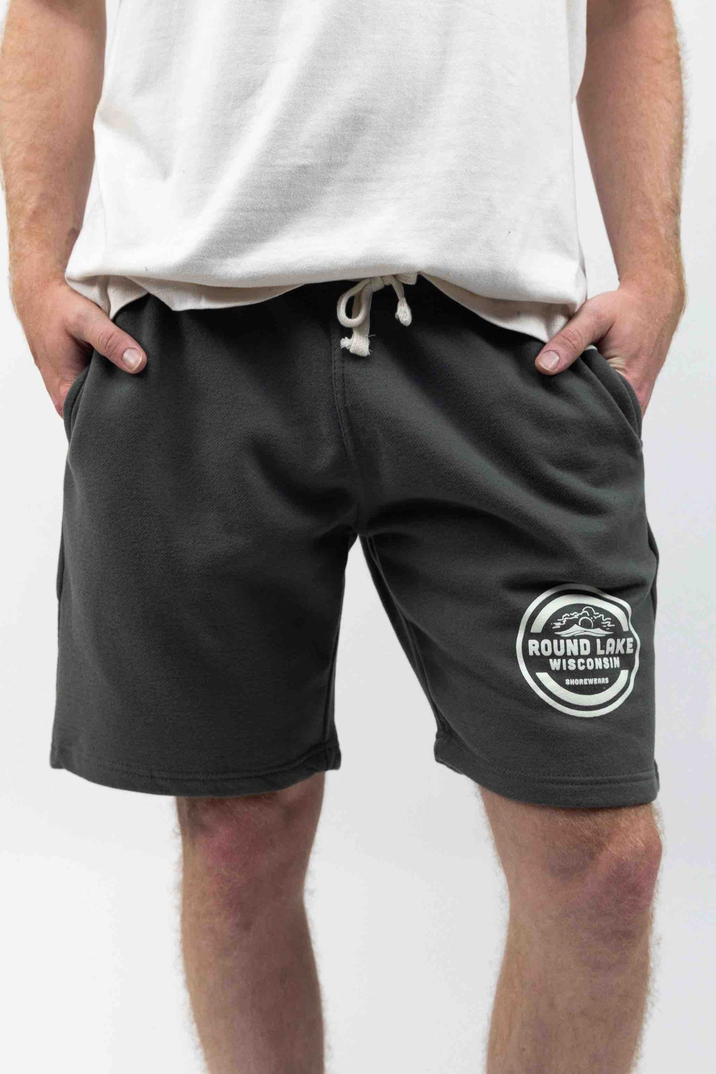 Round Lake Wisconsin Classic Original Fleece Short