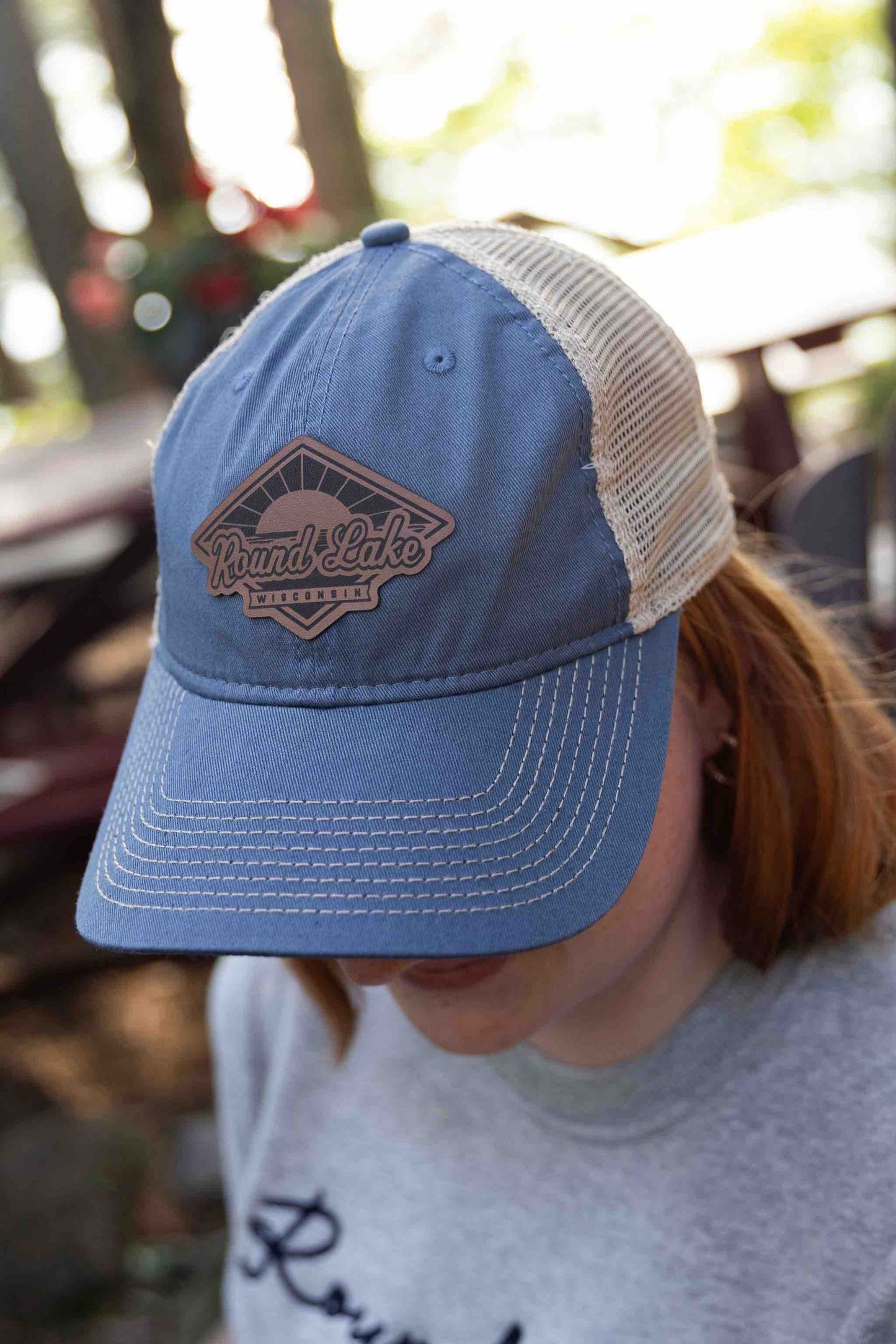 Round Lake Wisconsin Classic Soft Mesh Back Cap