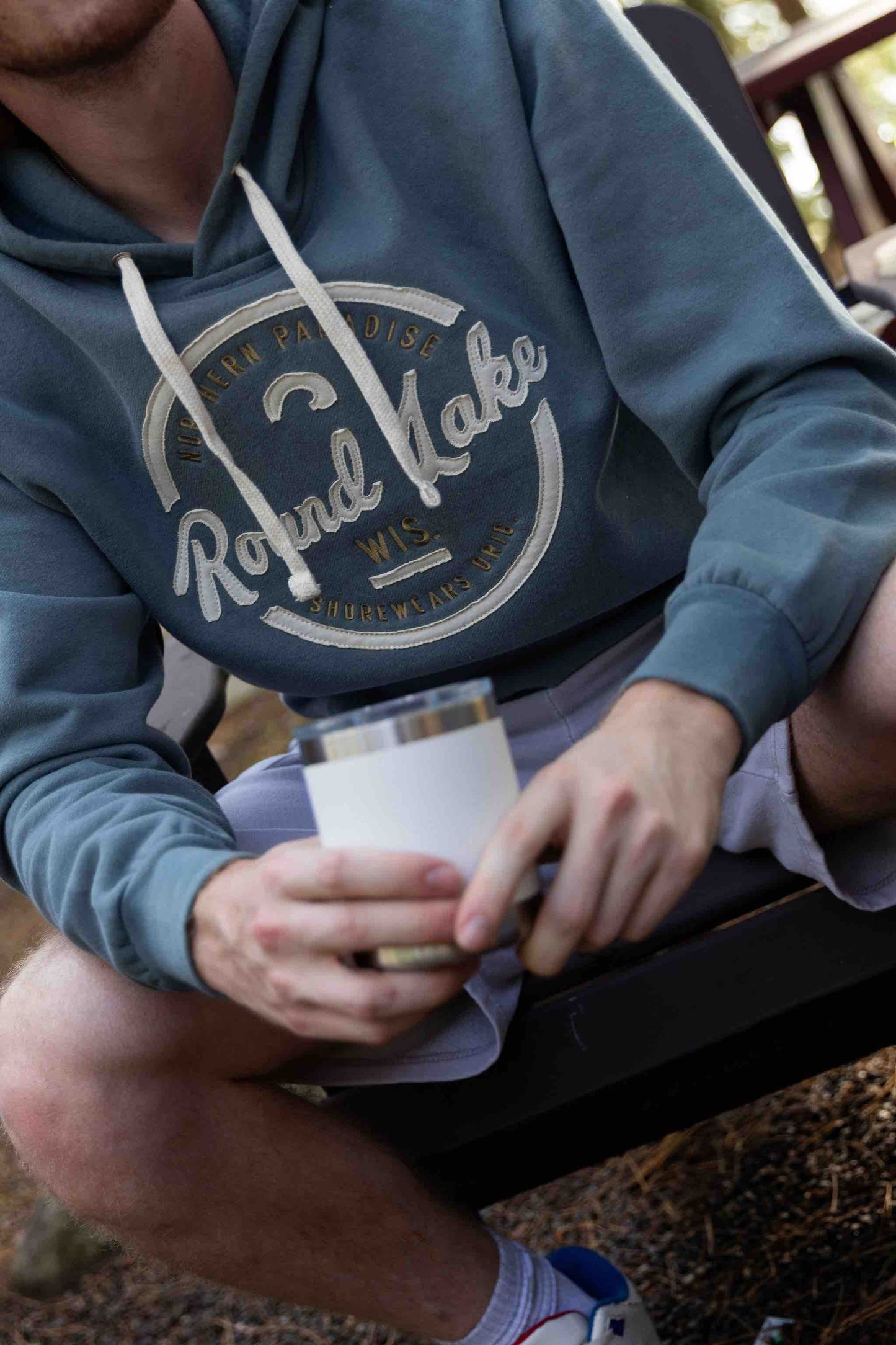 Round Lake Wisconsin Classic Original Fleece Hoodie