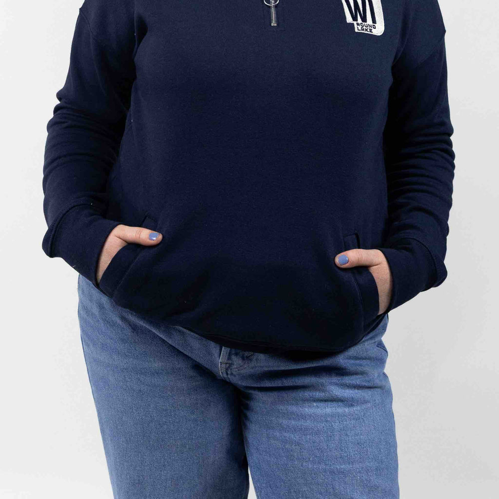 
                      
                        Round Lake Wisconsin Women's Classic 1/4 Zip Sweatshirt
                      
                    