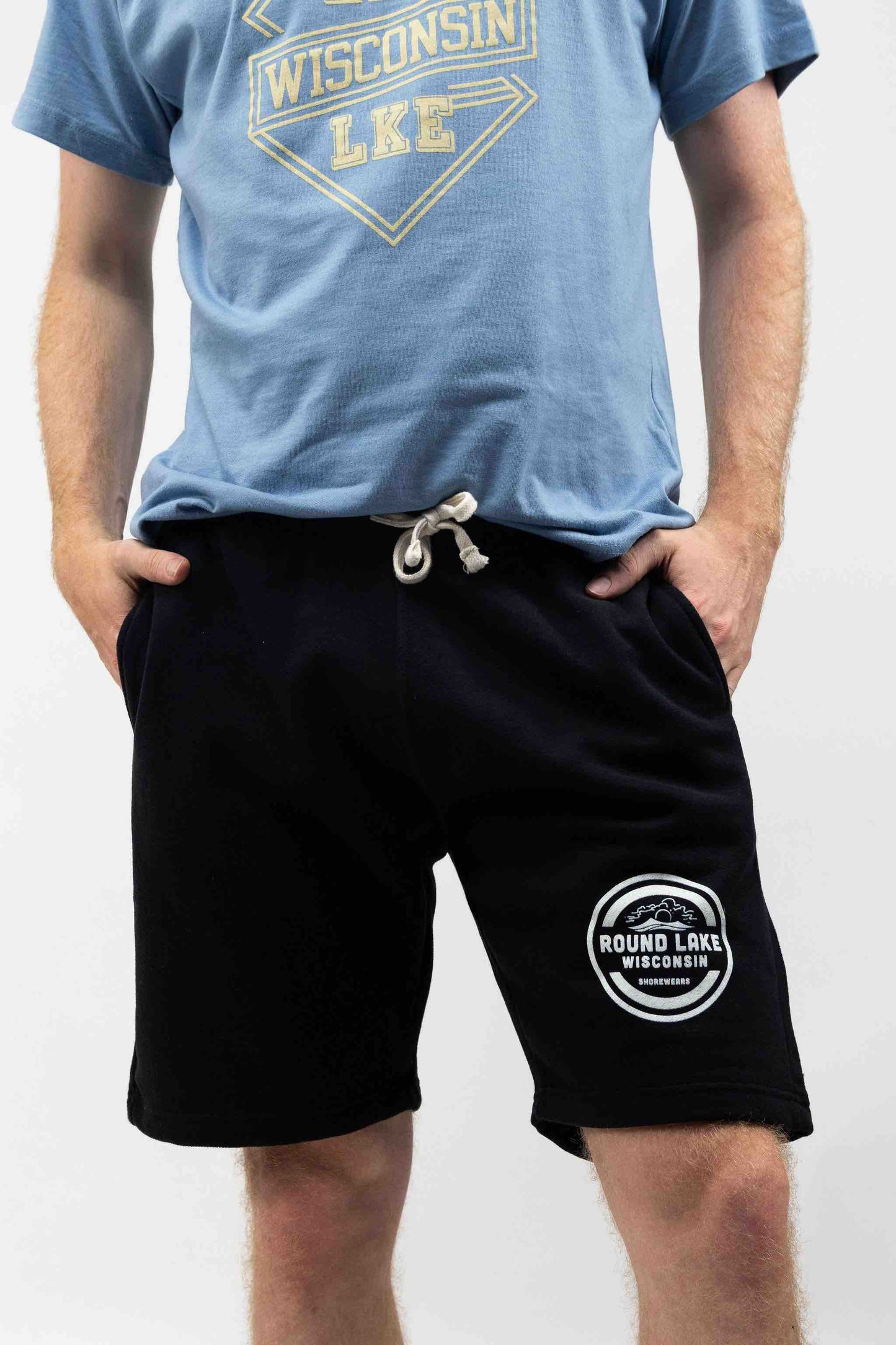 Round Lake Wisconsin Classic Original Fleece Short