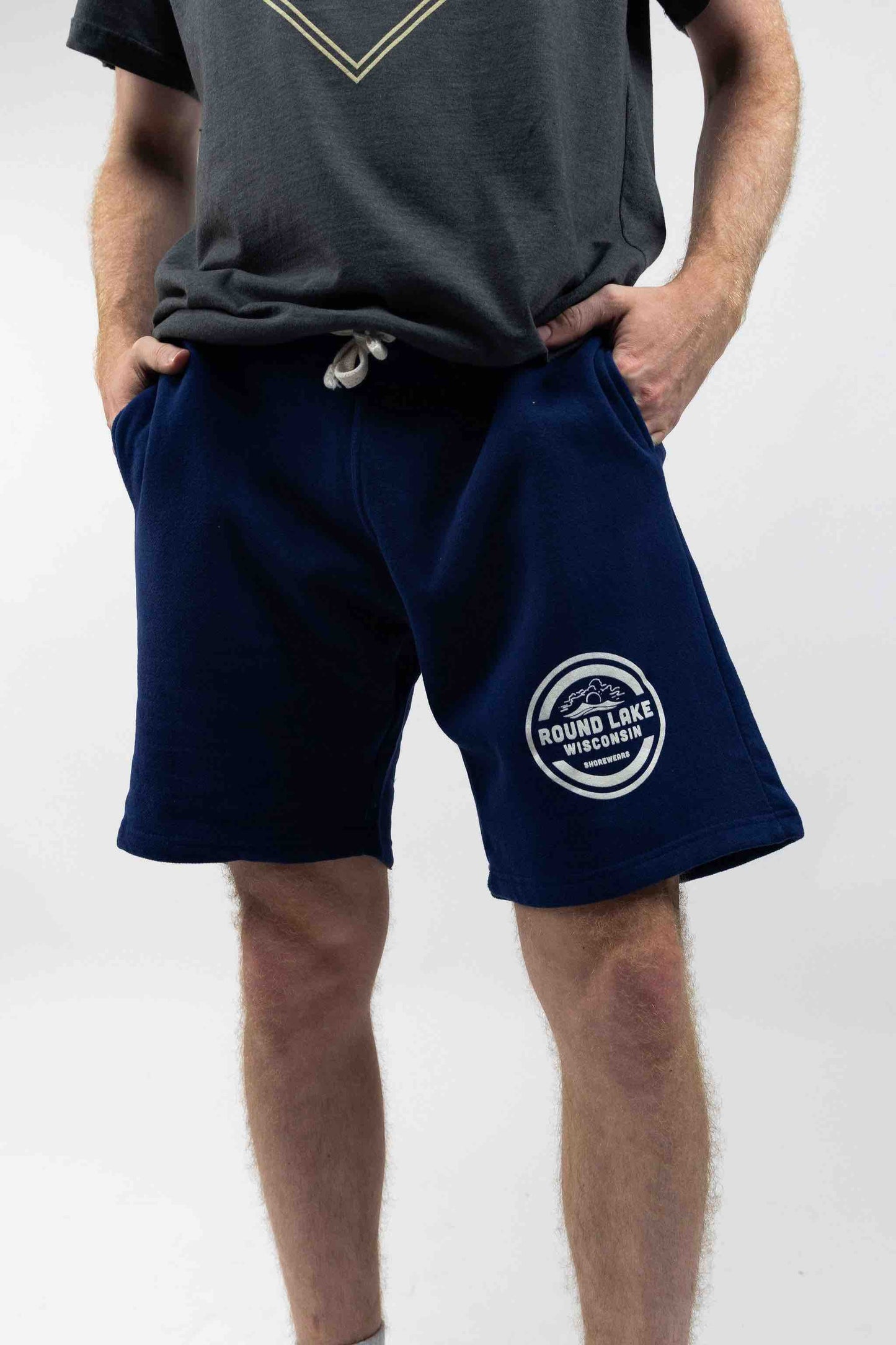 Round Lake Wisconsin Classic Original Fleece Short