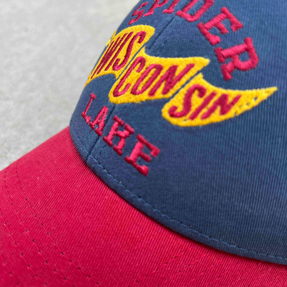 Spider Lake Wisconsin Classic Structured Twill Cap