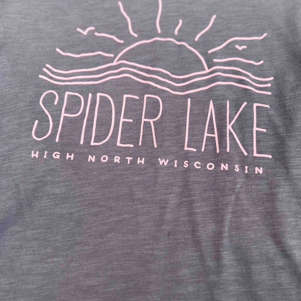 
                      
                        Spider Lake Wisconsin Women's Classic V-Neck Tee
                      
                    