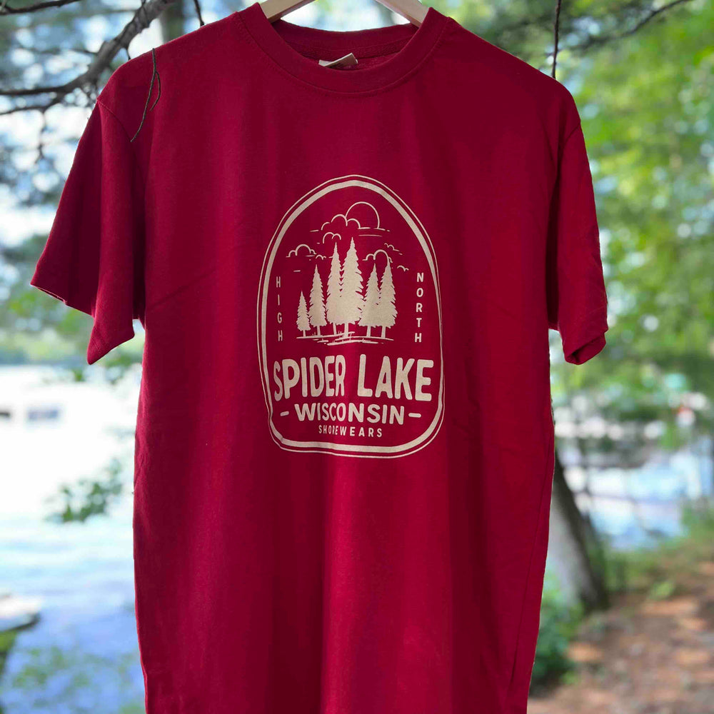 
                      
                        Spider Lake Wisconsin Classic Cotton T Shirt
                      
                    