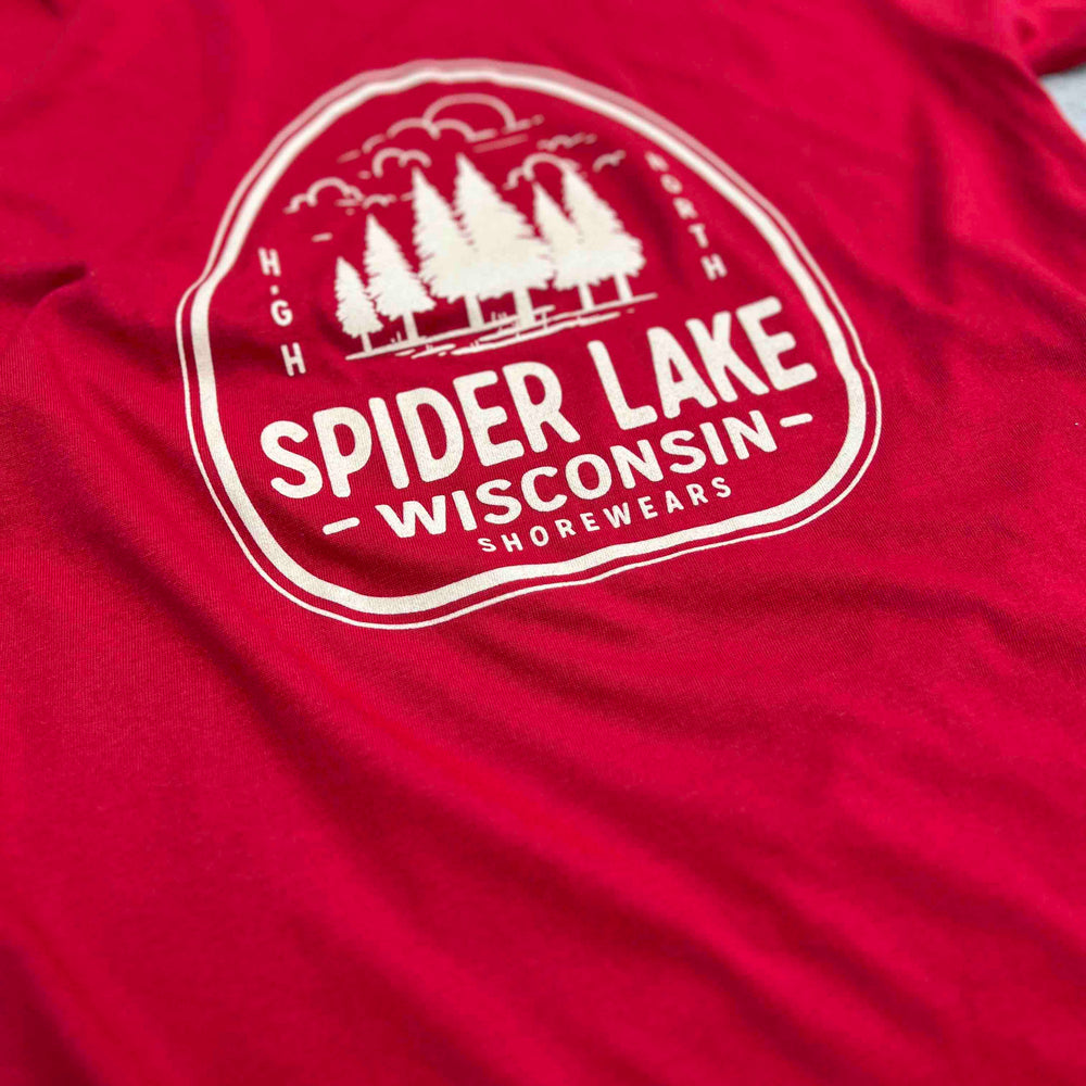 
                      
                        Spider Lake Wisconsin Classic Cotton T Shirt
                      
                    