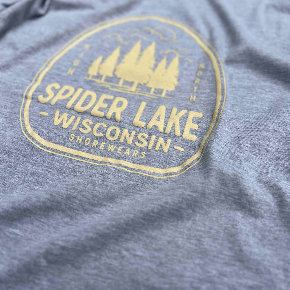 
                      
                        Spider Lake Wisconsin Classic Cotton T Shirt
                      
                    