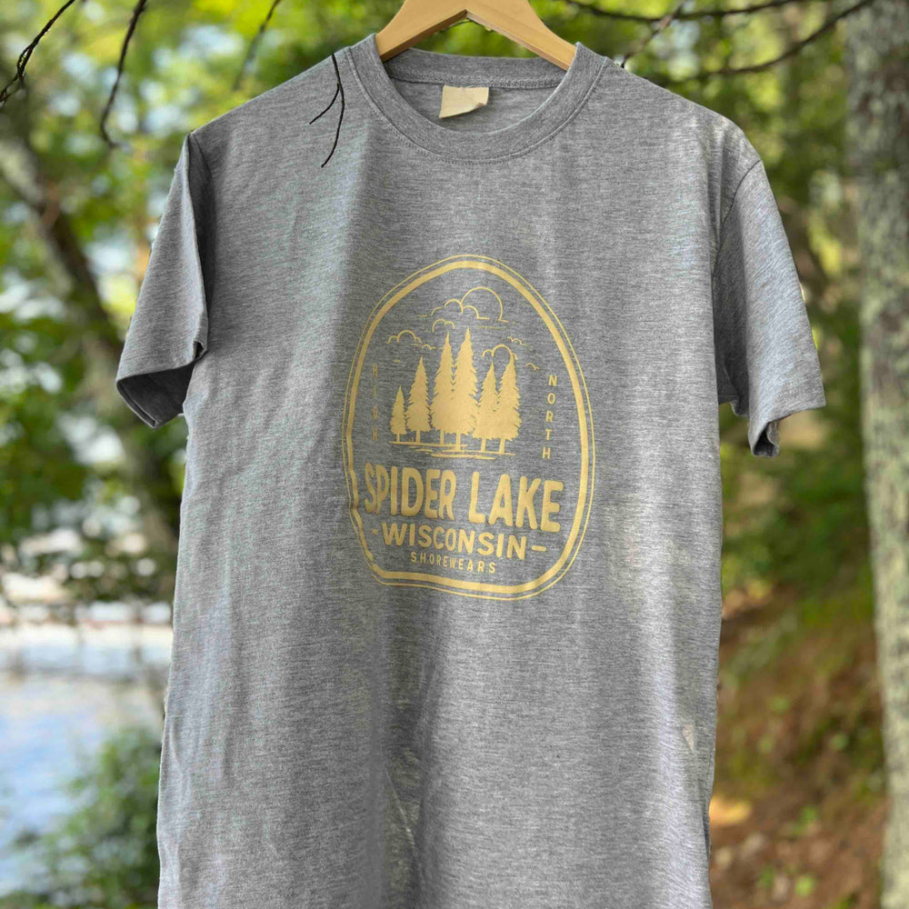 
                      
                        Spider Lake Wisconsin Classic Cotton T Shirt
                      
                    