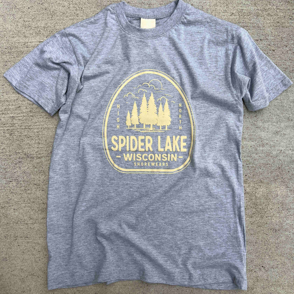 
                      
                        Spider Lake Wisconsin Classic Cotton T Shirt
                      
                    