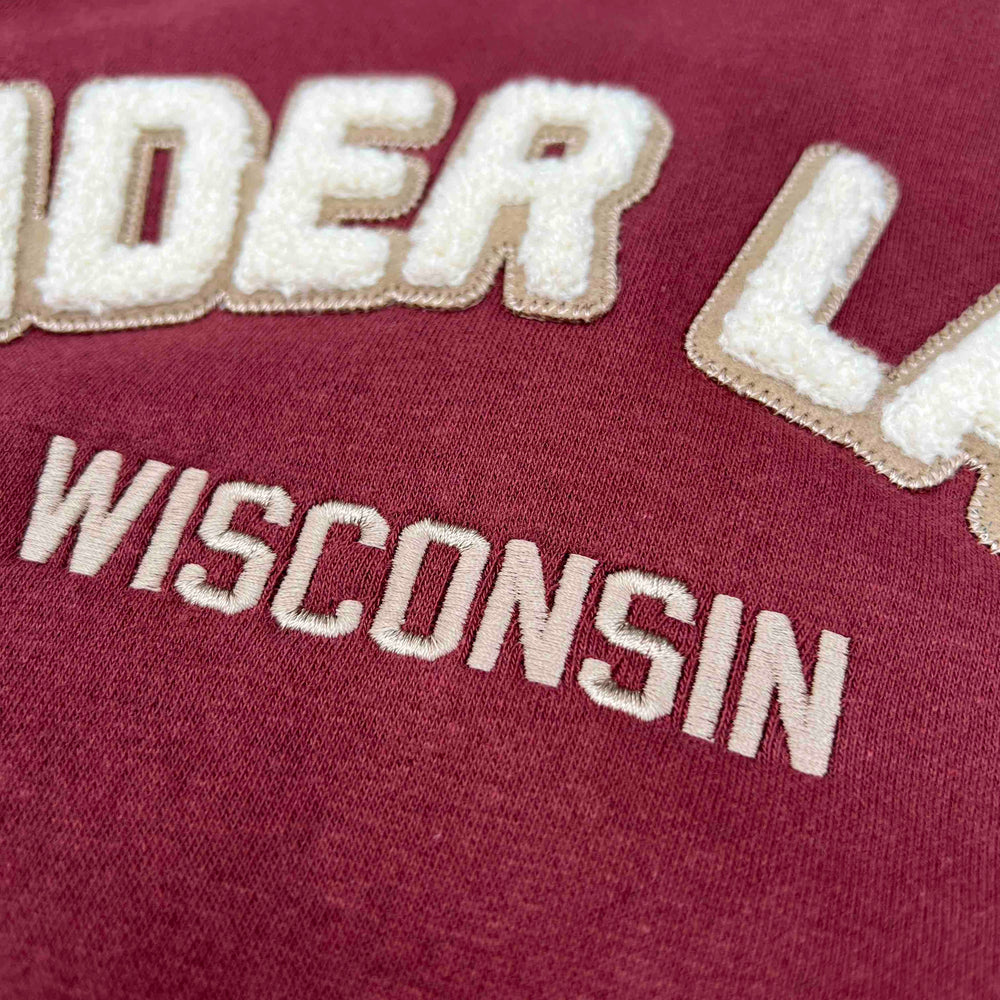 Spider Lake Wisconsin Classic Fleece Crewneck