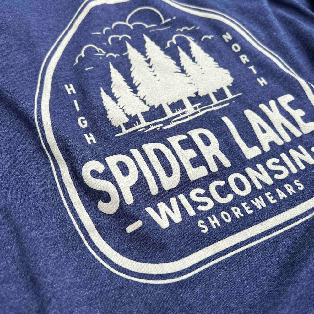 
                      
                        Spider Lake Wisconsin Classic Cotton T Shirt
                      
                    