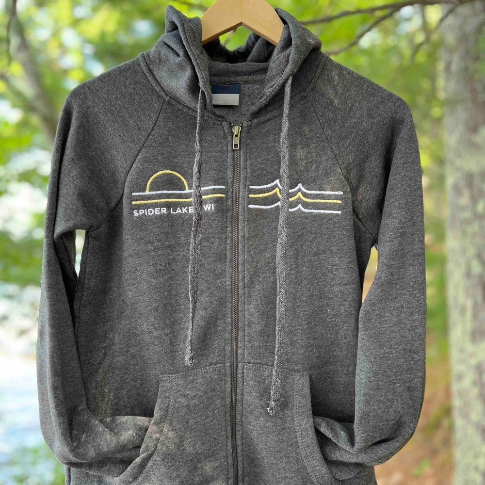 
                      
                        Spider Lake Wisconsin Women's Full Zip Hoodie
                      
                    