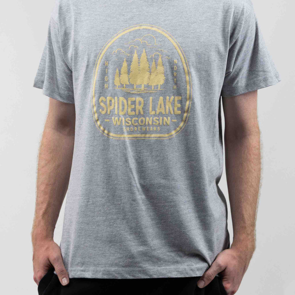 
                      
                        Spider Lake Wisconsin Classic Cotton T Shirt
                      
                    