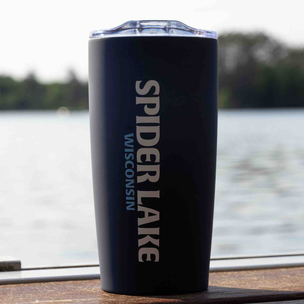 
                      
                        Spider Lake Wisconsin Classic Anywhere 20 oz Travel Tumbler
                      
                    