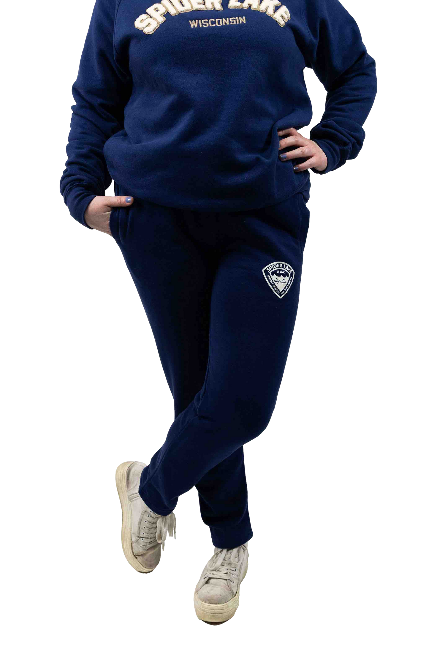Spider Lake Wisconsin Classic Fleece Pant