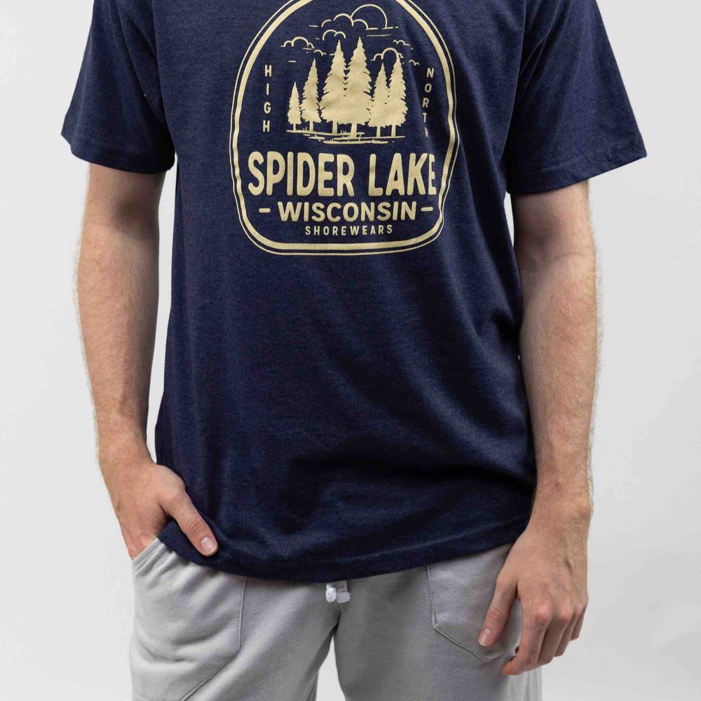 
                      
                        Spider Lake Wisconsin Classic Cotton T Shirt
                      
                    